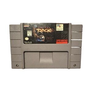 Primal Rage (Super‎ Nintendo Entertainment System, 1995) SNES Authentic - Tested